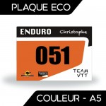 PLAQUE ÉCO COULEUR 210x148 MM